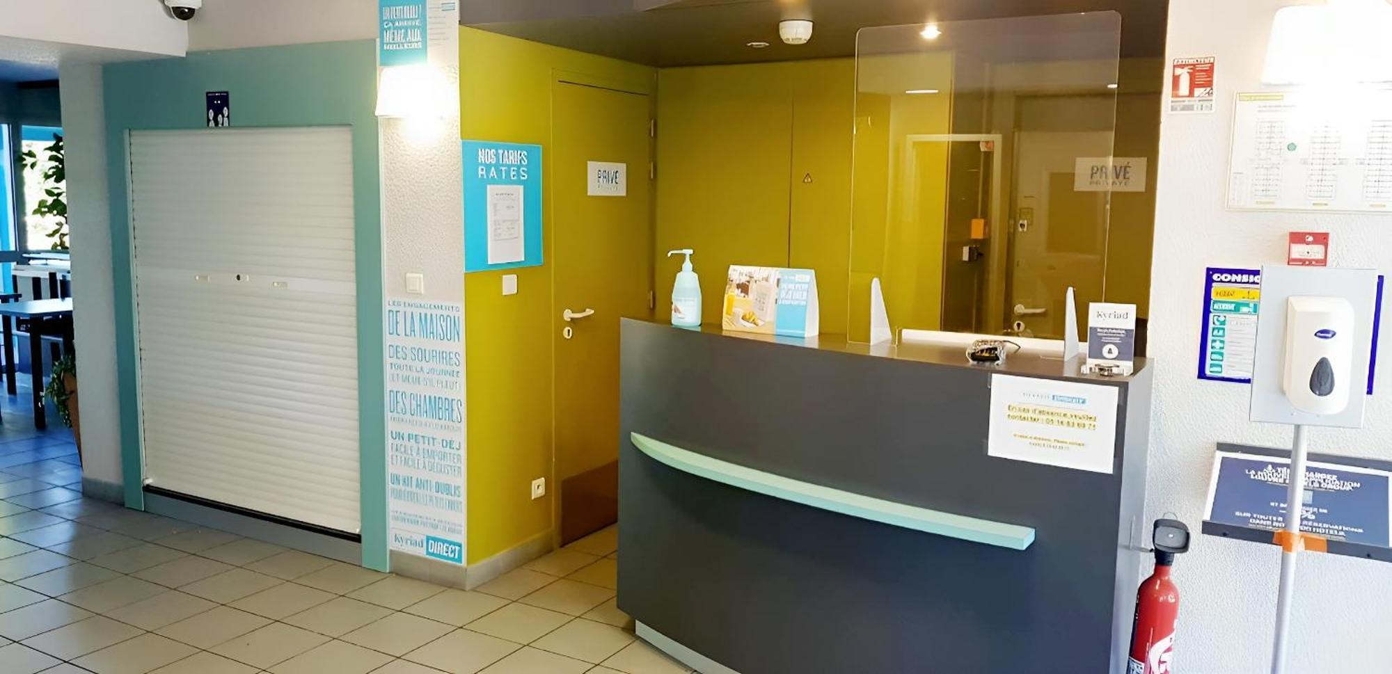 Kyriad Direct Poitiers - Gare Du Futuroscope Chasseneuil-du-Poitou Eksteriør billede