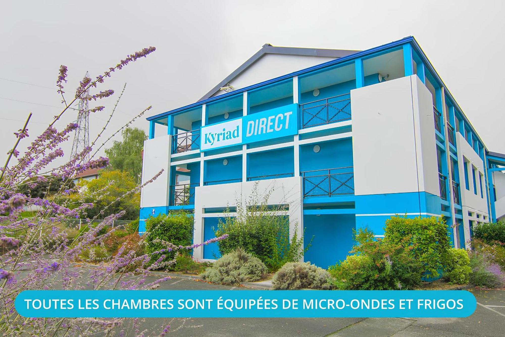 Kyriad Direct Poitiers - Gare Du Futuroscope Chasseneuil-du-Poitou Eksteriør billede